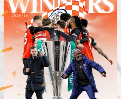 FIFA世俱杯-卢顿3-1战胜斯托克港夺英锦赛冠军，34岁威尔希尔获执教生涯首冠